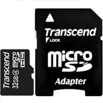 Transcend MicroSD  32GB  (Class 4)