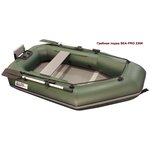 Гребная надувная лодка SEA-PRO 230К (зеленая)