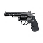 Пневматический револьвер ASG Dan Wesson 4" (чёрный)