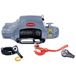 Автомобильная электрическая лебедка COMEUP Seal 9.5rsi с синтетическим тросом и радиоуправлением (12V)
