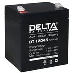 Аккумуляторная батарея Delta DT 12045 12 В 4,5 Ач (свинцово-кислотная)