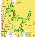 Карта Европеской части России NAVIONICS GOLD 52XG